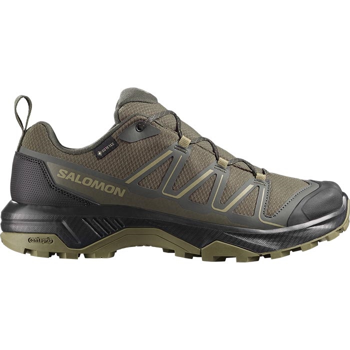 Salomon Exeo Gtx Herre Mænd Olive Night Black Aloe Uk Vandresko
