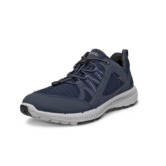 Ecco Terracruise Ii Kvinder   Damer Gtx  Marine    Hverdagssko
