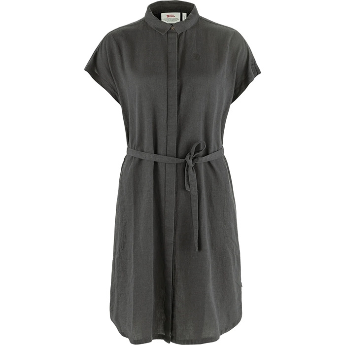 Fj? Llr? Ven ? Vik Hemp Dress Dark Grey L   Kjoler   Nederdel