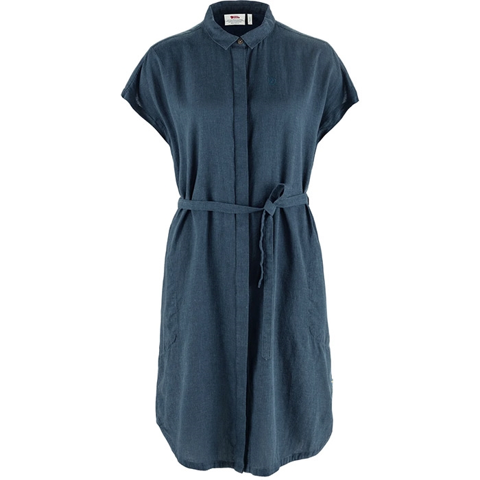 Fj? Llr? Ven ? Vik Hemp Dress Mountain Blue L   Kjoler   Nederdel