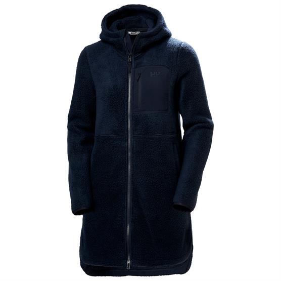 Helly Hansen Womens Imperial Long Pile Jacket Navy
