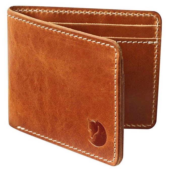 Fj? Llr? Ven ? Vik Wallet   Pengepung Leather Cognac   Små Tasker  Punge  Hoftetasker Mm