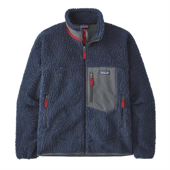 Patagonia Mens Classic Retro X Jacket  New Navy   Wax Red