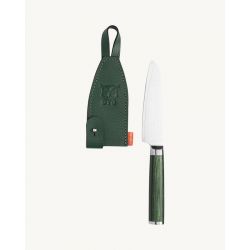 øyo Skarvet Smaragd Santoku Vegetable Knife   Green   Kniv