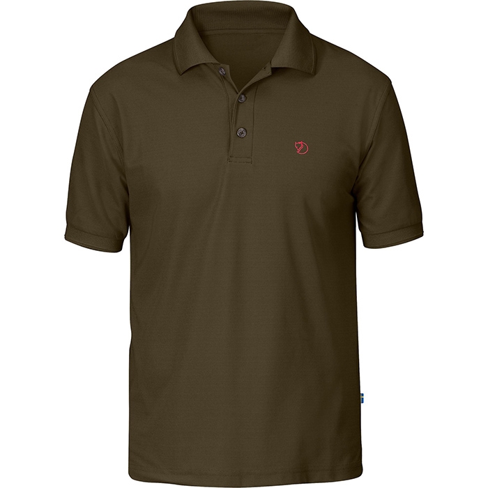 Fj? Llr? Ven Crowley Pique Shirt Dark Olive Xl T Shirt Polo Shirt