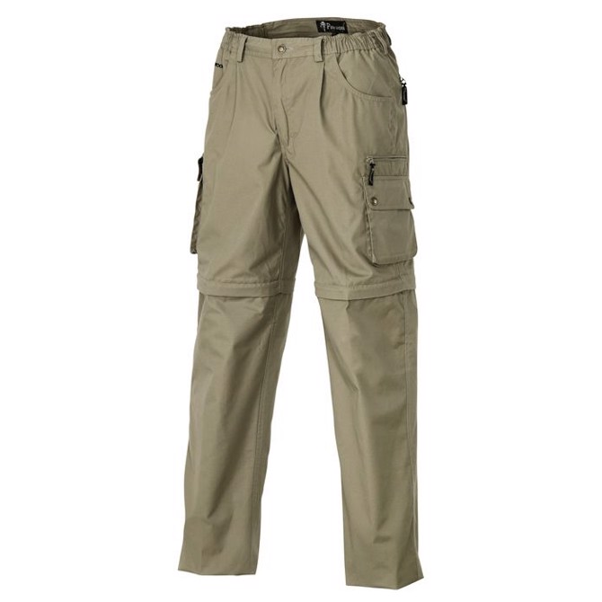 Pinewood Wildmark Sahara Zip Off Buks Light Khaki Bukser