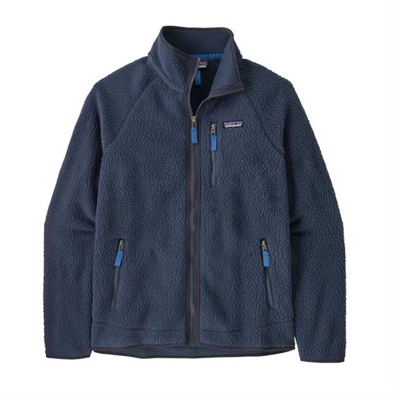 Patagonia Mens Retro Pile Jacket New Navy Sunken Blue