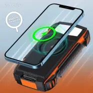 Smarts Solar Power Bank Rugged Titanpack Ultimag  Mah Black