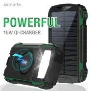 Smarts Solar Power Bank Rugged Titanpack Ultimag  Mah Green