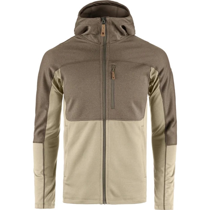 Fj? Llr? Ven Abisko Trail Fleece Fossil Suede Brown L Fleecejakker