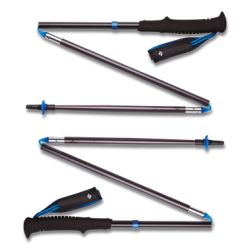 Black Diamond Distance Z Poles   Pewter   Str    Cm   Vandrestave