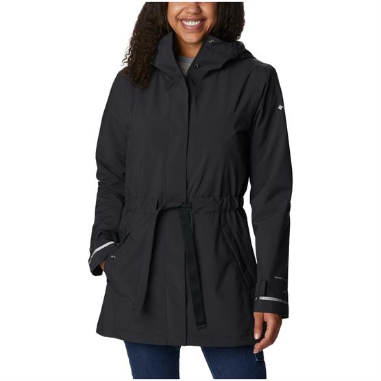 Columbia Here And There Trench Ii Jacket Womens  Black