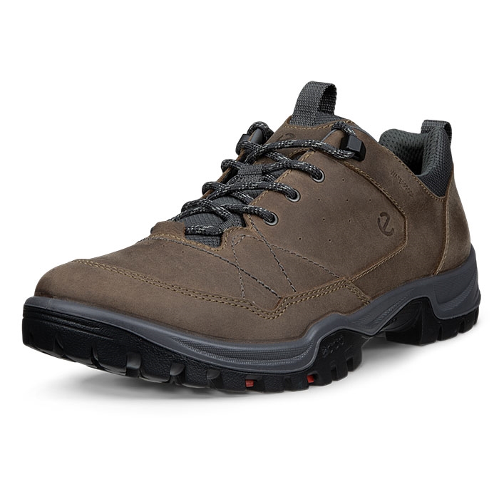 Ecco Receptor Trekk Leather Herre Mænd Nutmeg Brown Vandresko