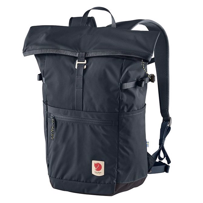 Fj? Llr? Ven High Coast Foldsack   L Navy   Rygsække Og Tasker