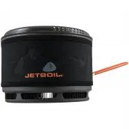 Jetboil  L Ceramic Fluxring Cook Pot Carbon   Gryde