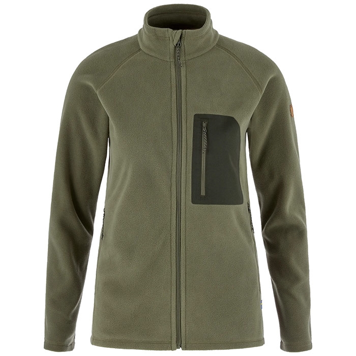 Fj? Llr? Ven Kaipak Fleece Kvinder Damer Laurel Green Deep Forest L Fleecejakker Og Softshell