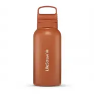 Lifestraw Go   Stainless Steel Water F   Kyoto Orange   Str   L   Vandfilter