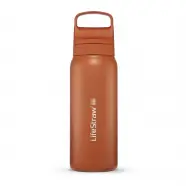 Lifestraw Go   Stainless Steel Water F   Kyoto Orange   Str   L   Vandfilter