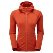 Montane Fem Protium Hoodie   Saffron Red   Str  S Eu    Hoodie