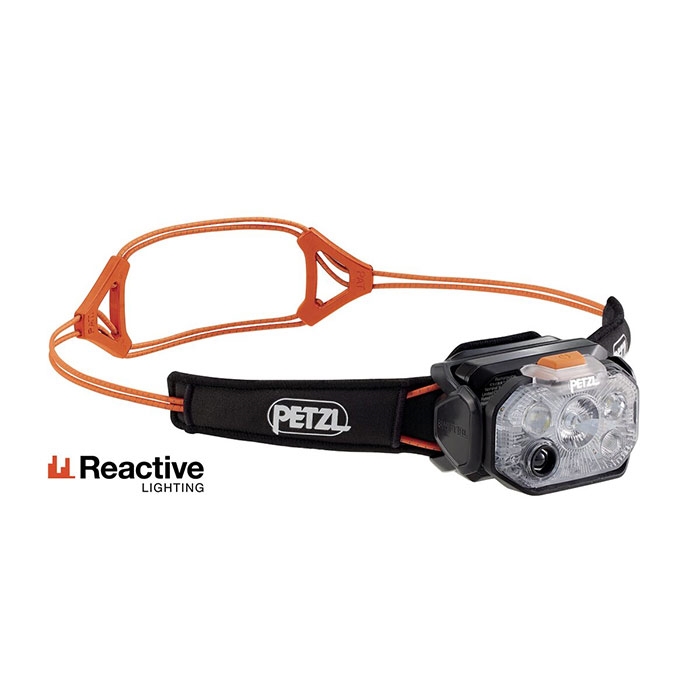 Petzl Swift Rl Reaktiv Pandelampe Lm Black Pandelamper