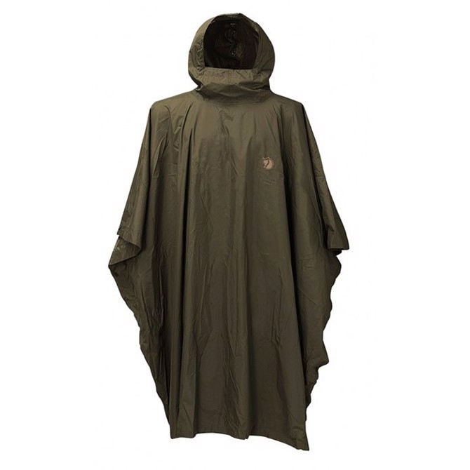 Fj? Llr? Ven Poncho Dark Olive Regntøj Poncho