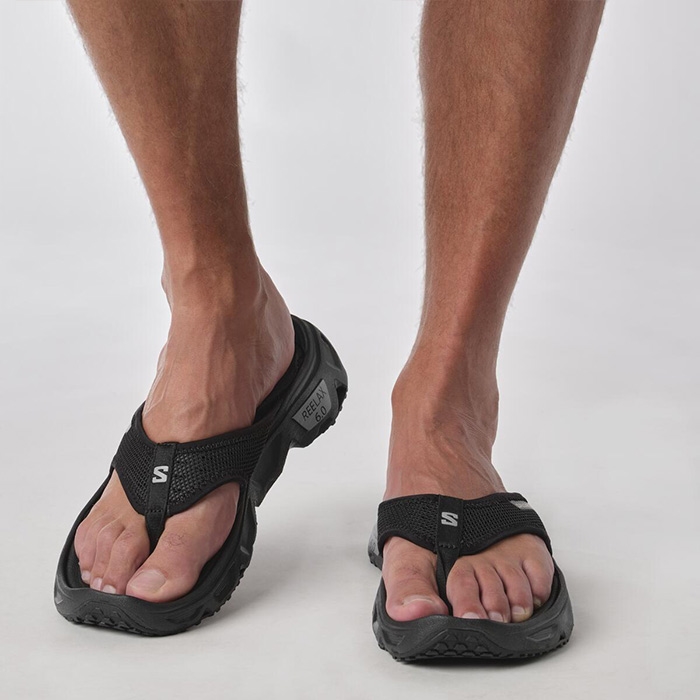 Salomon Reelax Break Herre Mænd Black Uk Sandaler