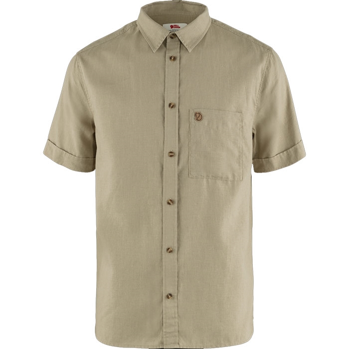 Fj? Llr? Ven ? Vik Travel Shirt Herre Mænd Sand Stone L Skjorter