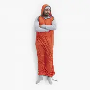 Sea To Summit Reactor Extreme Sleeping Bag Liner   Mummy W  Drawcord   C Spicy Orange   Lagenpose