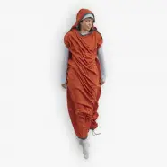 Sea To Summit Reactor Fleece Sleeping Bag Liner   Mummy W  Drawcord   C Picante Red   Lagenpose