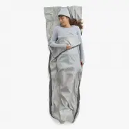 Sea To Summit Silk Blend Sleeping Bag Liner   Mummy   S Moonstruck Grey   Lagenpose