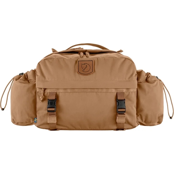 Fj? Llr? Ven Singi Hip Pack   L Khaki Dust   Hoftetasker   Bæltetasker