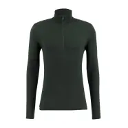 Ulvang Hero Half Zip Baselayer Mens   Beetle Green   Str  M   Undertrøje