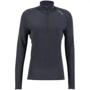 Ulvang Rav   Turtle Neck W Zip Ms Fw    Black Granite   Str  Xxl   Bluse
