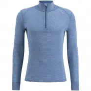Ulvang Rav   Turtle Neck W Zip Ms   Indian Teal Smoke Blue   Str  Xxl   Undertrøje
