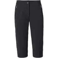 Vaude V Women S Farley Stretch Capri Iii   Black   Str      Bukser