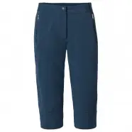 Vaude Women S Farley Stretch Capri Iii   Dark Sea   Str      Bukser