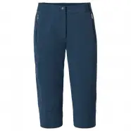 Vaude Women S Farley Stretch Capri Iii   Dark Sea   Str      Bukser