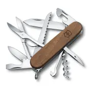 Victorinox Huntsman Wood    Mm  Walnut In Blister   Multitool