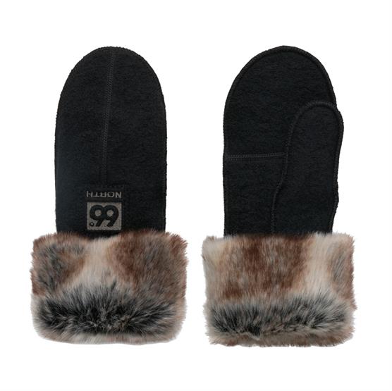 ? North Kaldi Arctic Mittens  Black