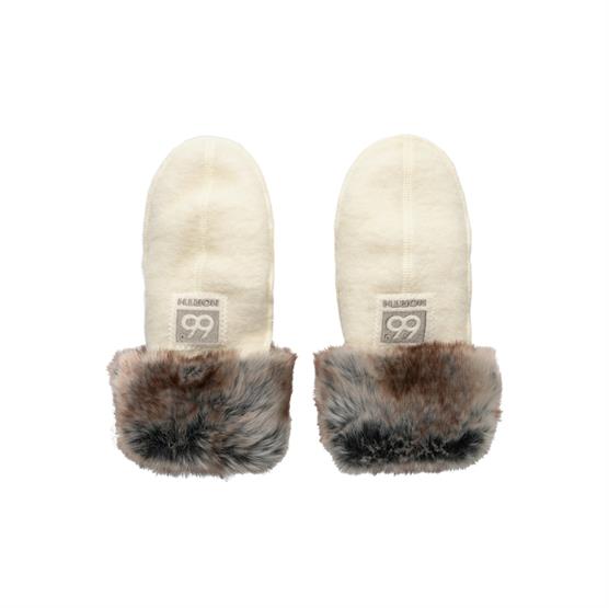 ? North Kaldi Arctic Mittens  Off White