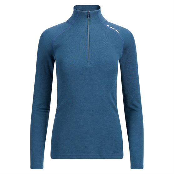 Aclima Warmwool Mockneck Womens  Midnight Navy