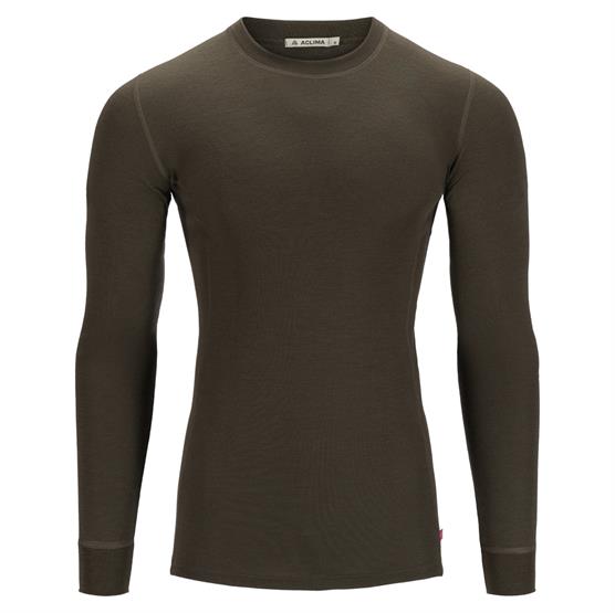 Aclima Warmwool Crewneck Mens  Tarmac