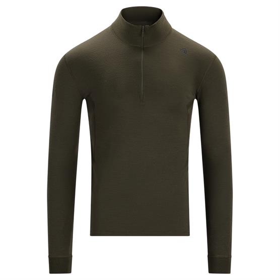 Aclima Warmwool Mockneck Mens  Tarmac