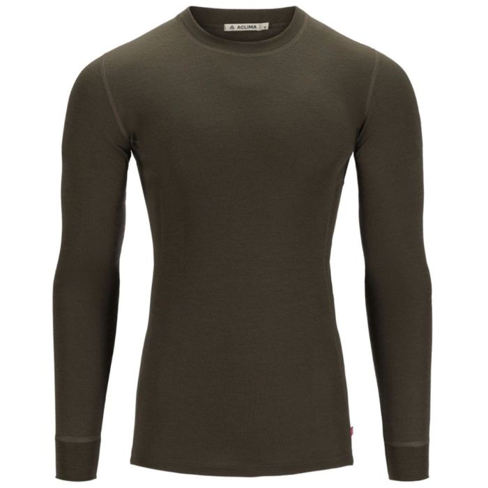 Aclima Warmwool Trøje Crew Neck Tarmac