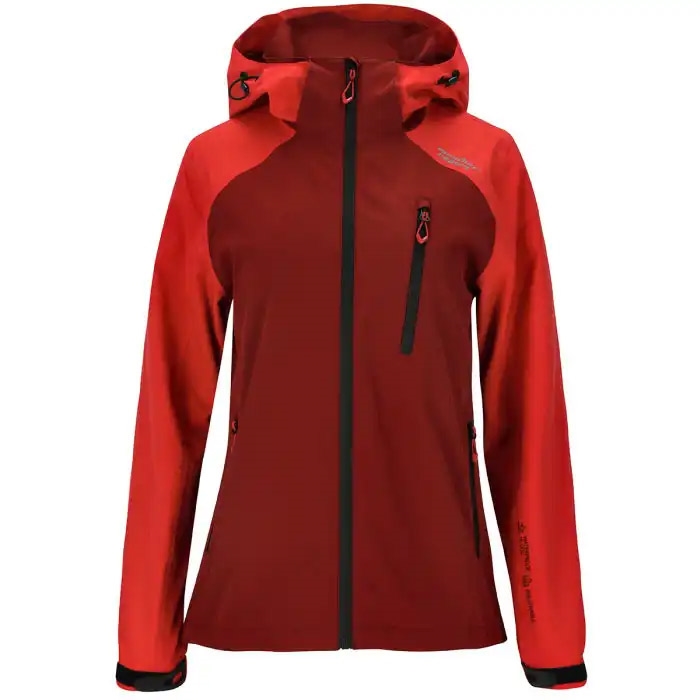 Weather Report Camelia W Awg Regnjakke Dame Mm Rococco Red Regntøj Poncho