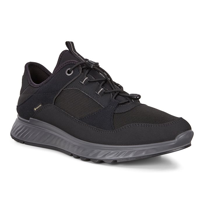 Ecco Exostride Herre Mænd Low Gtx Tex Black Hverdagssko