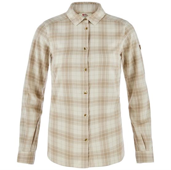 Fj? Llr? Ven ? Vik Classic Flannel Shirt Womens  Chalk White