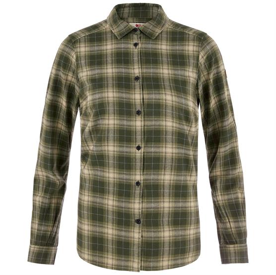 Fj? Llr? Ven ? Vik Classic Flannel Shirt Womens  Deep Forest