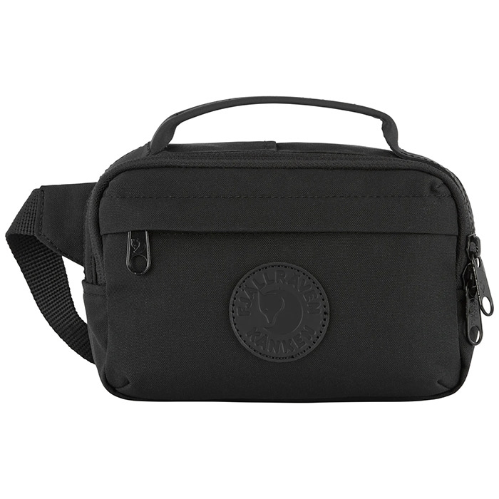 Fj? Llr? Ven Kånken No Hip Pack Black Black Små Tasker Punge Hoftetasker Mm