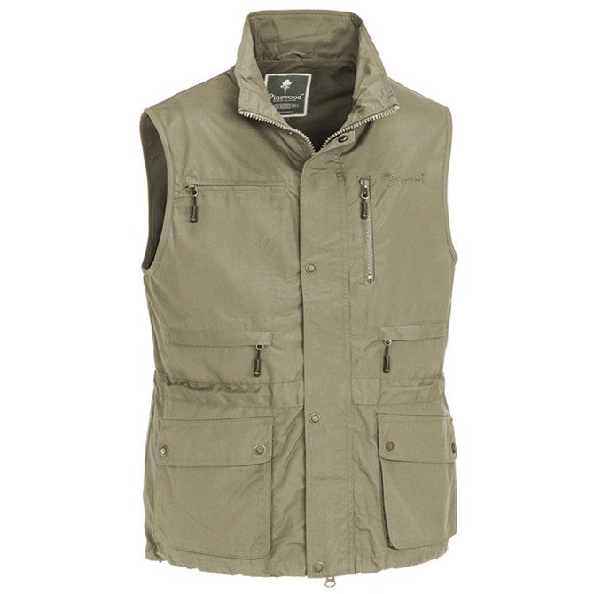 Pinewood Nye Tiveden Vest Light Khaki L Veste